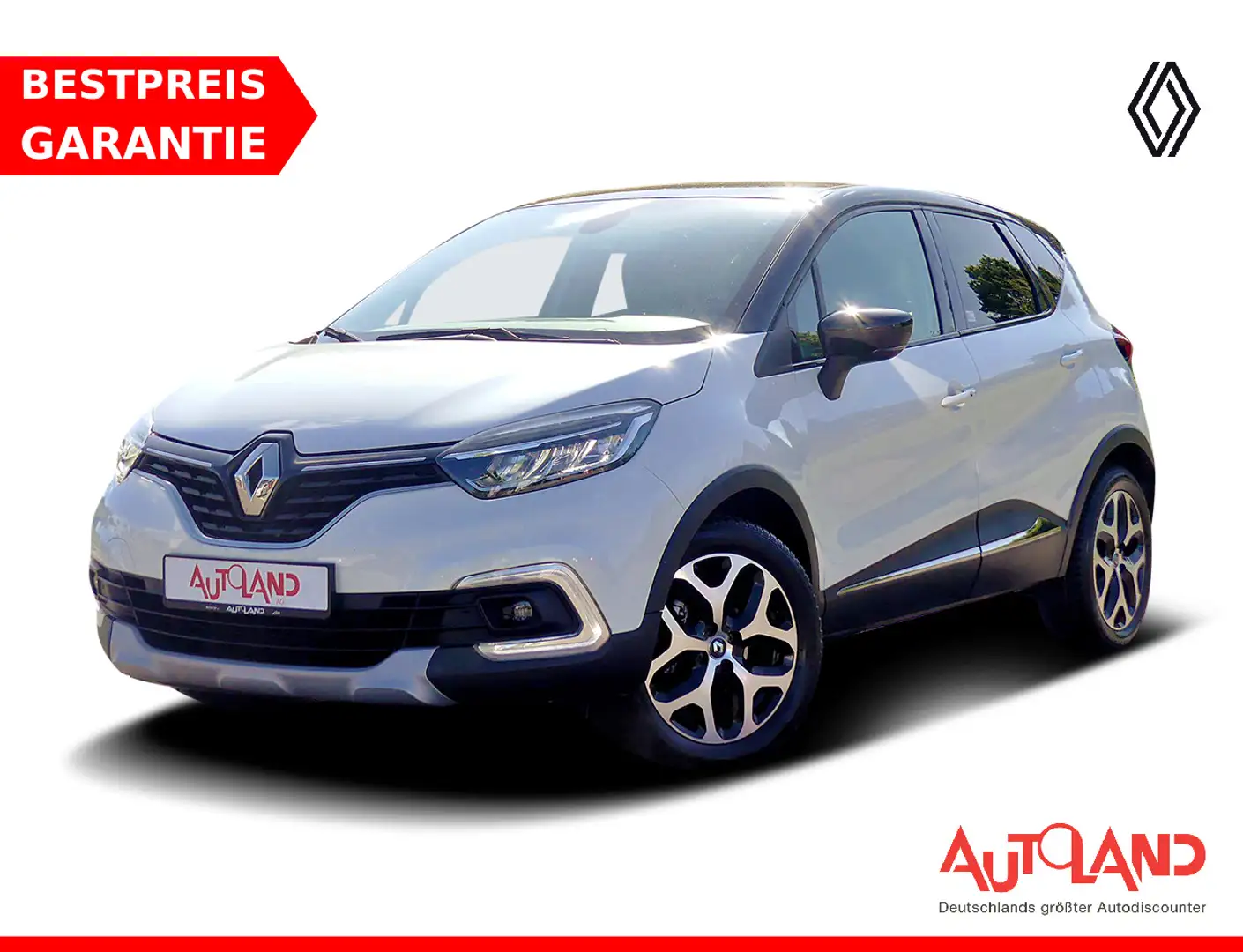Renault Captur TCe EDC 150 LED Navi Kamera Allwetter Tempo Weiß - 1