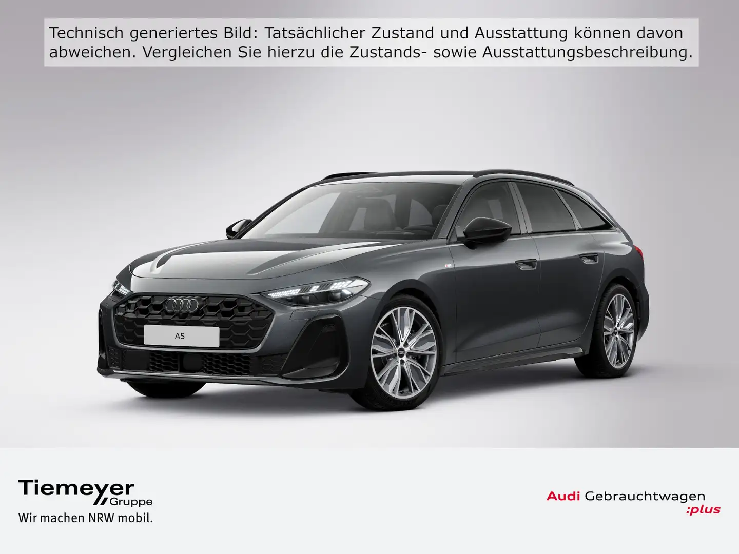 Audi A5 TDI Q S LINE UPE86 LM19 LEDER OLED BuO Grau - 1