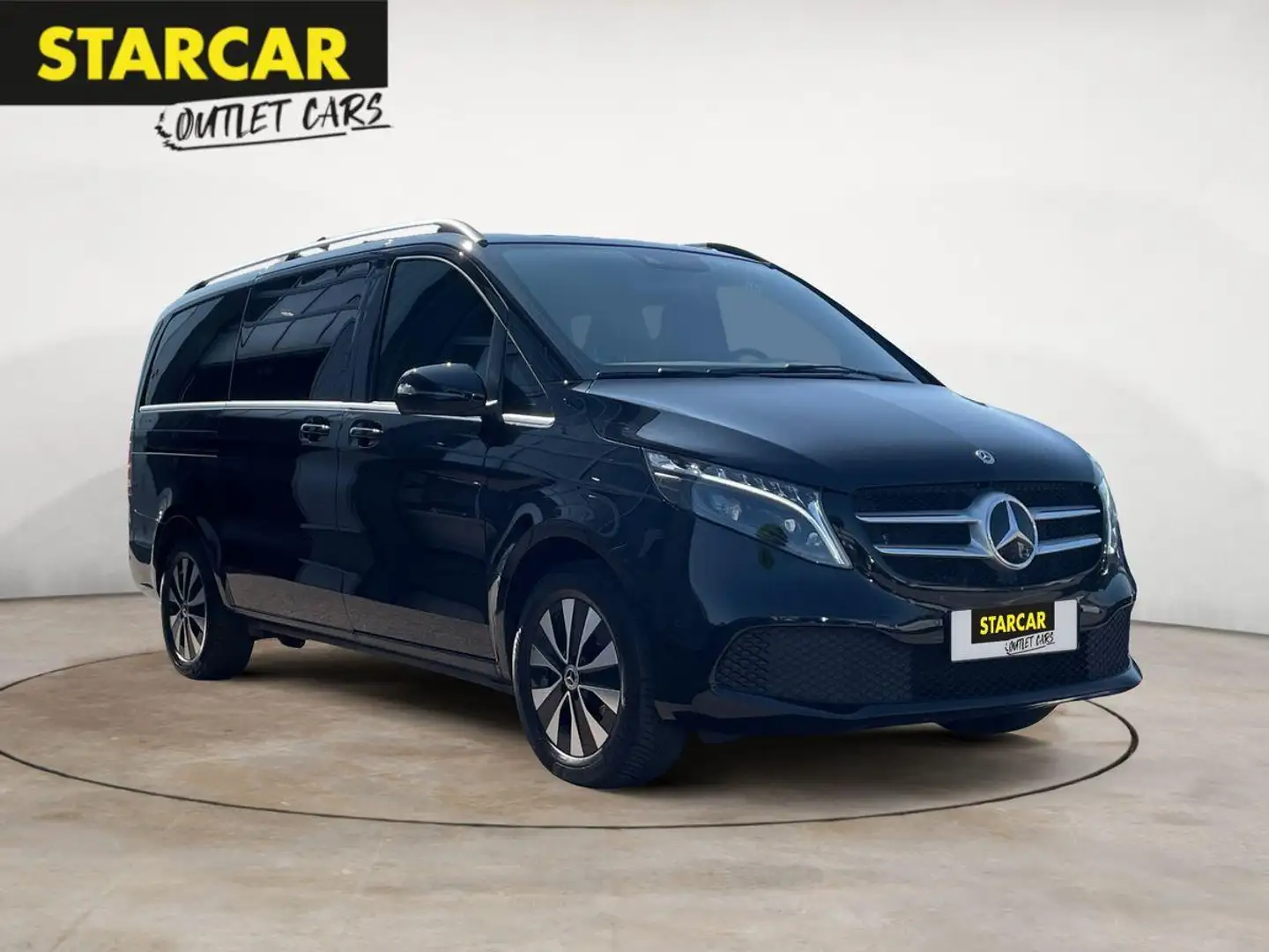 Mercedes-Benz V 250 d AVANTGARDE LANG+8-SITZER+LEDER+AHK+NAVI+eHK+SHZ+ Black - 1