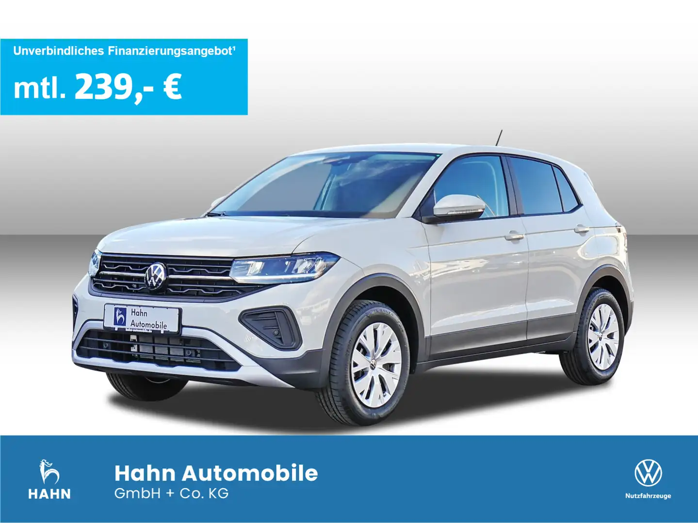 Volkswagen T-Cross 1.0TSI 70kW SZGH CONNECT LED Grau - 1