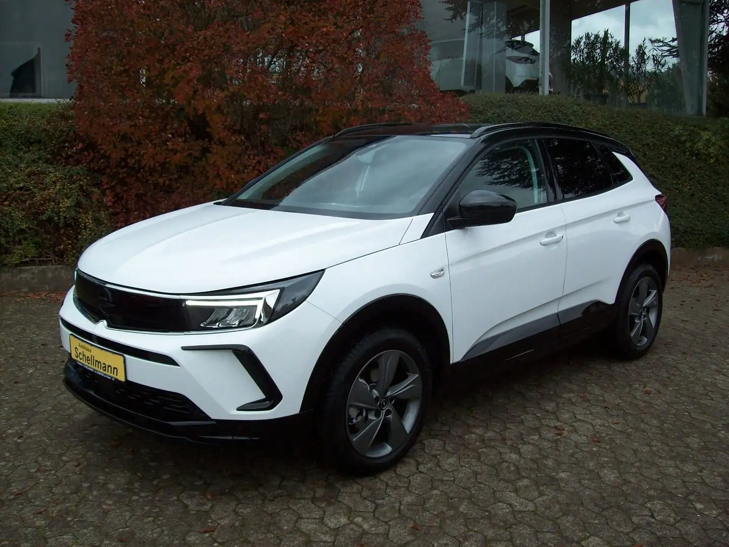 Opel Grandland X Grandland 1.2T GS LED 360 SHZ LHZ FSHZ Navi AT Weiß - 2