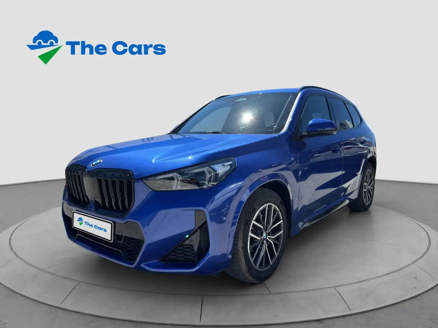 BMW X1 sDrive 18dA M Sport Pro Bleu - 1