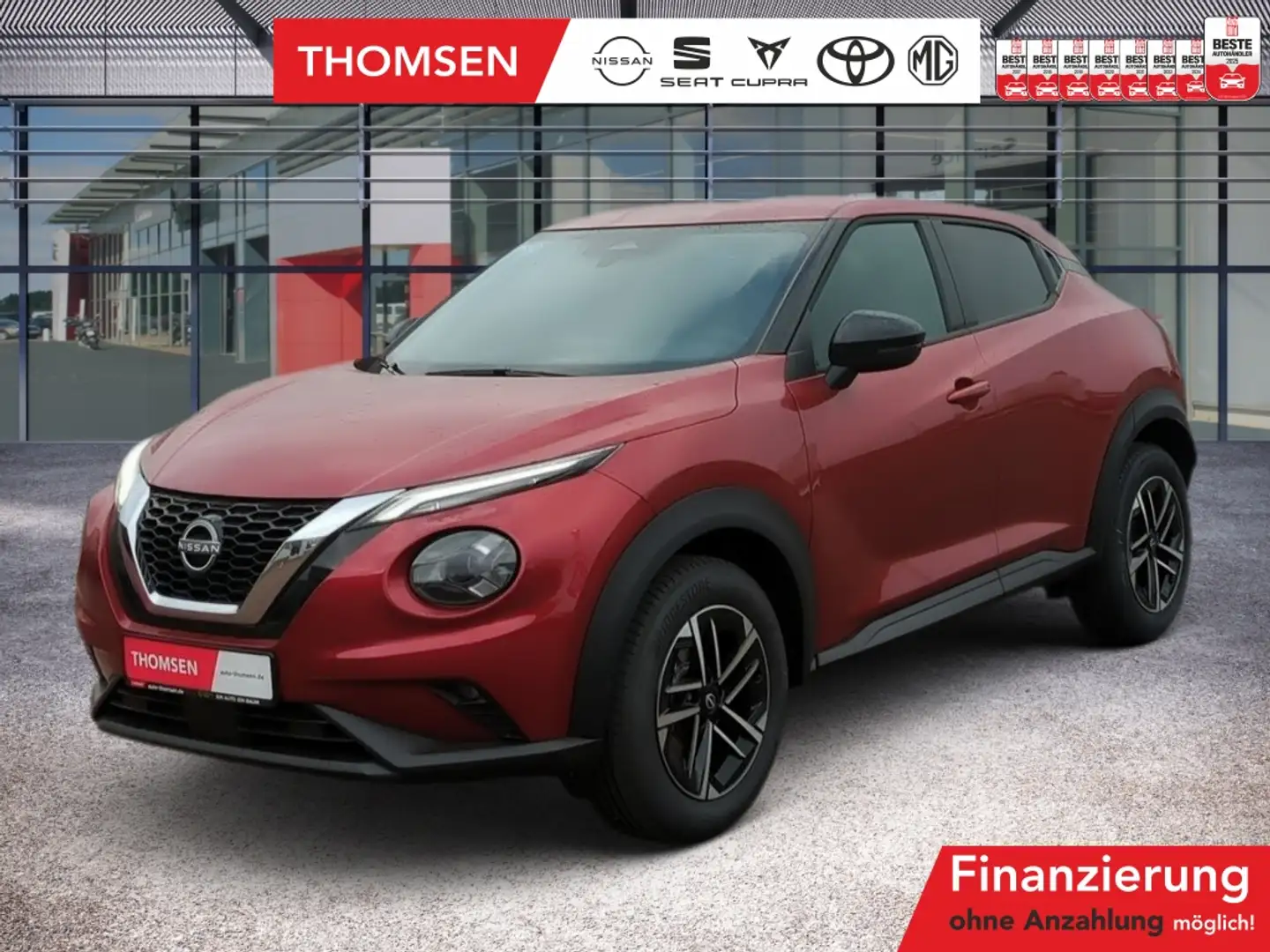 Nissan Juke 1.0 DIG-T N-Connecta LED Winterp. SpurH LM Rot - 1