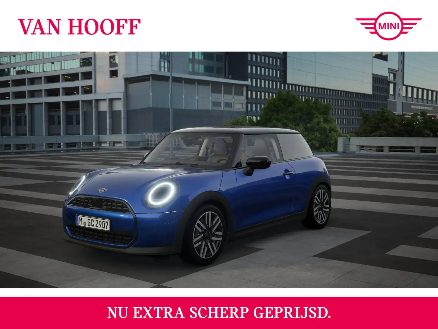 MINI Cooper C Hatchback Automaat / Classic / Pakket M / 17 inch Bleu - 1