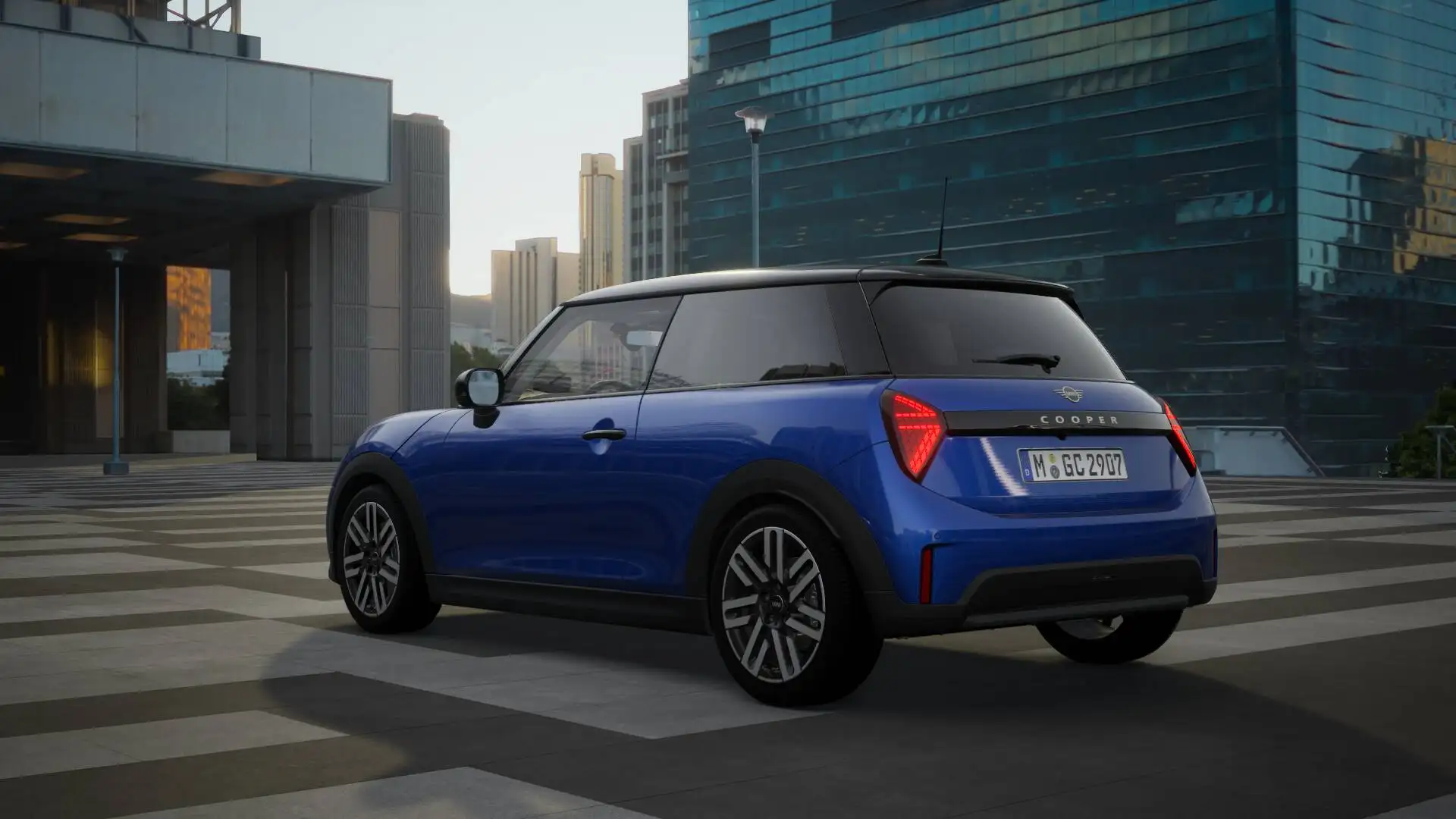 MINI Cooper C Hatchback Automaat / Classic / Pakket M / 17 inch Bleu - 2