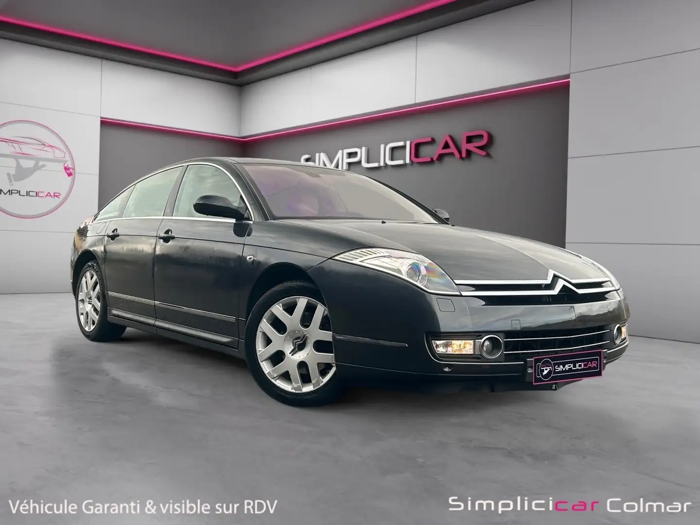 Citroen C6 C6 V6 HDi 208 FAP Lignage A Gris - 1