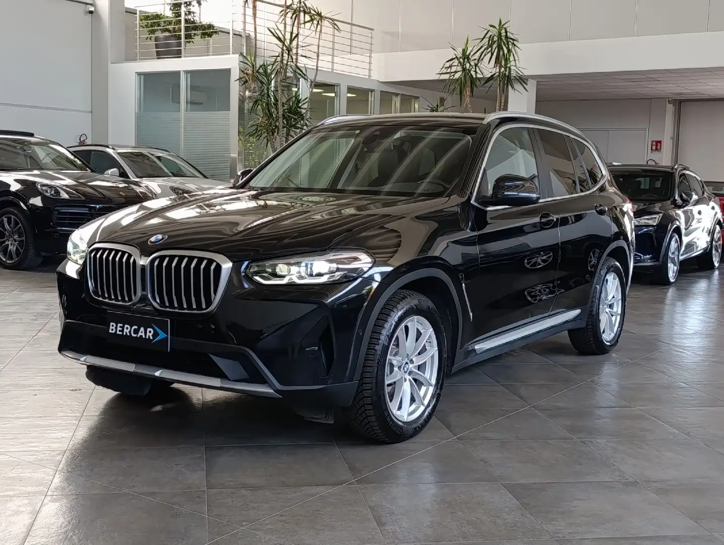 BMW X3 sDrive18d 48V*TELECAMERA POST*SEDILI SPORTIVI*LED Nero - 1