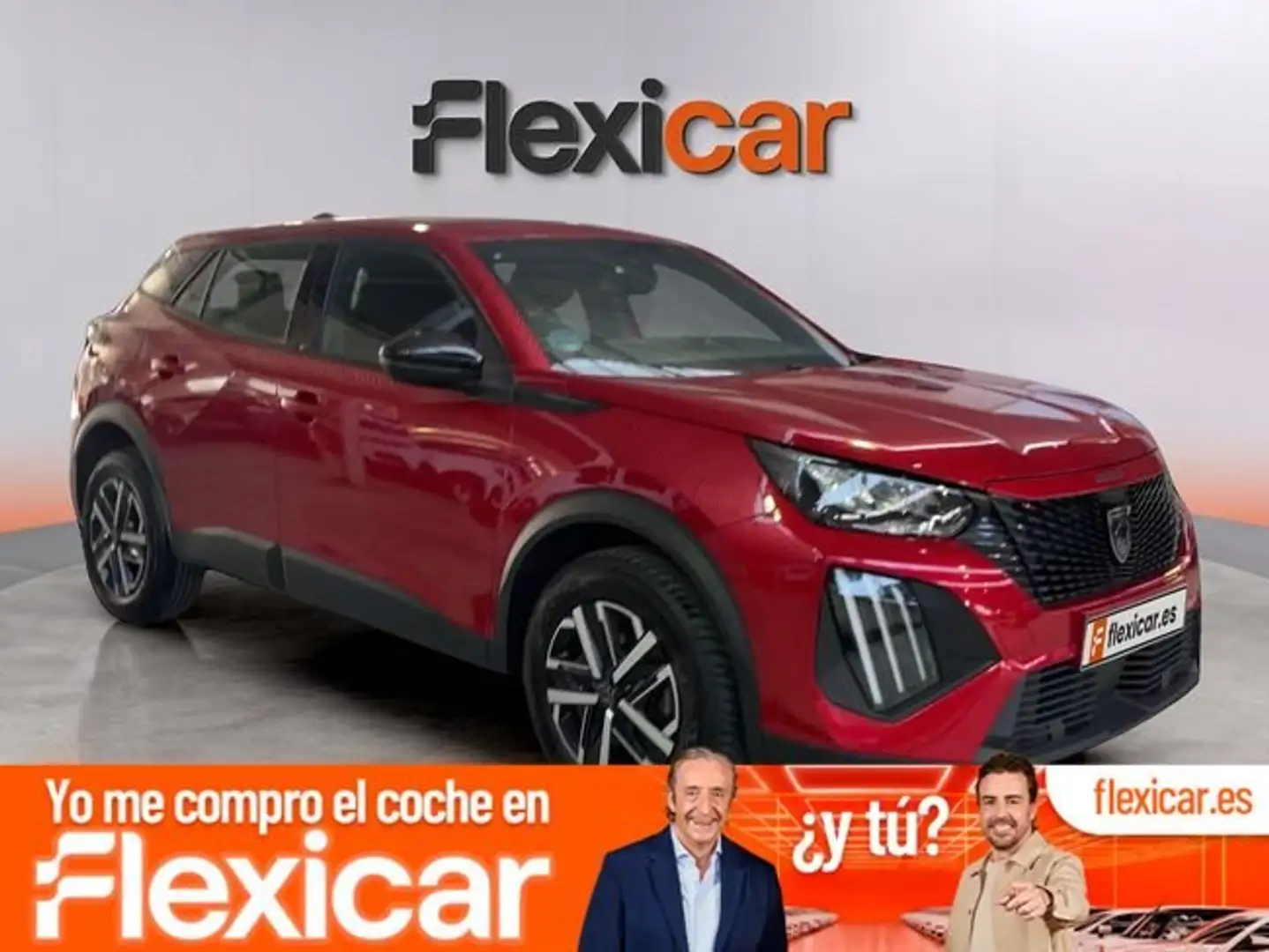 Peugeot 2008 1.2 PureTech S&S Active 100 Rojo - 1