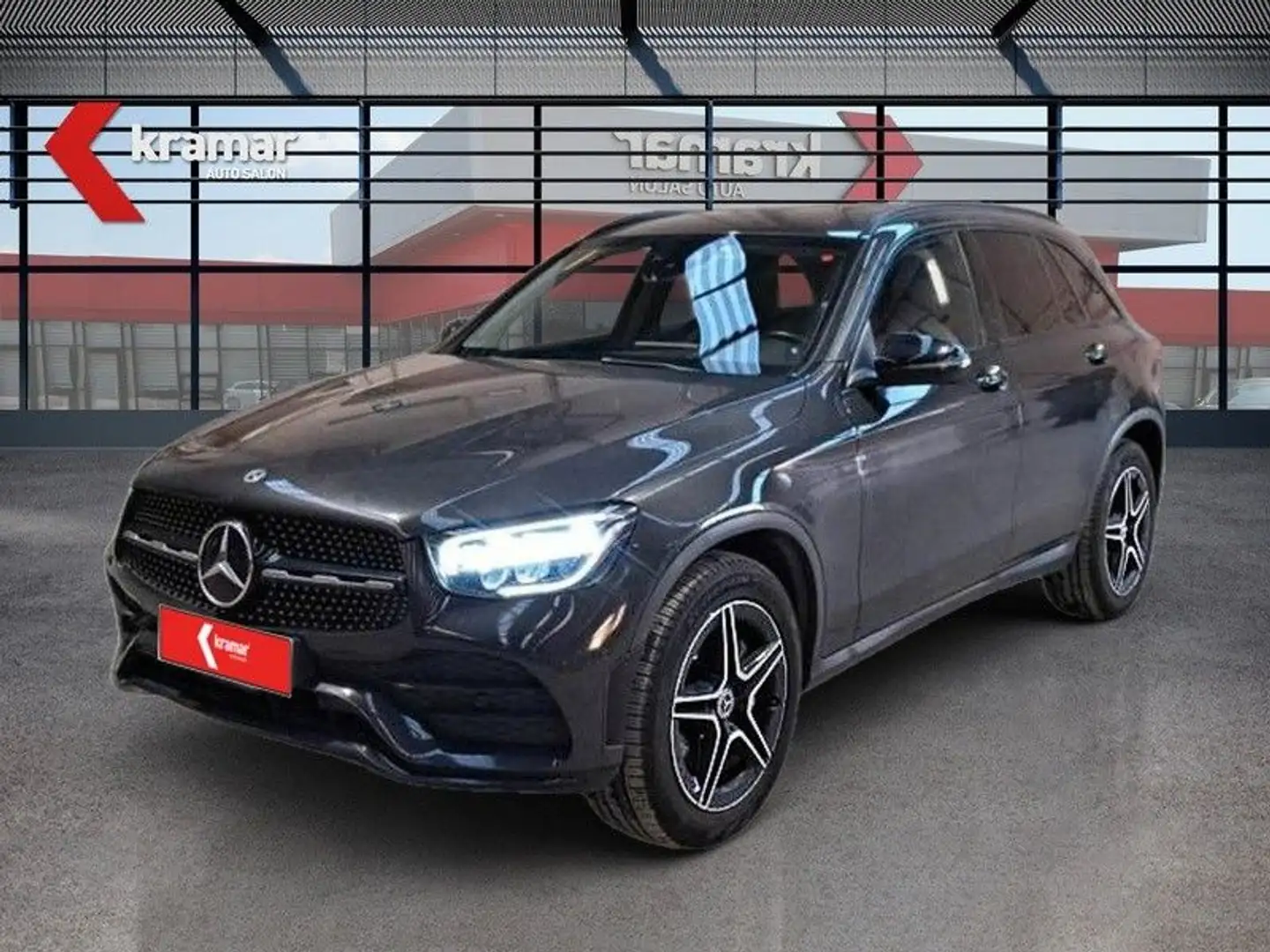 Mercedes-Benz GLC 300 d 9G 4MATIC NIGHT AMG Line AIRMATIC Šedá - 1