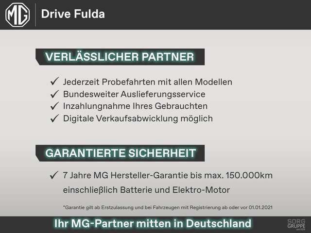 MG Luxury Long Range*465km Reichweite*