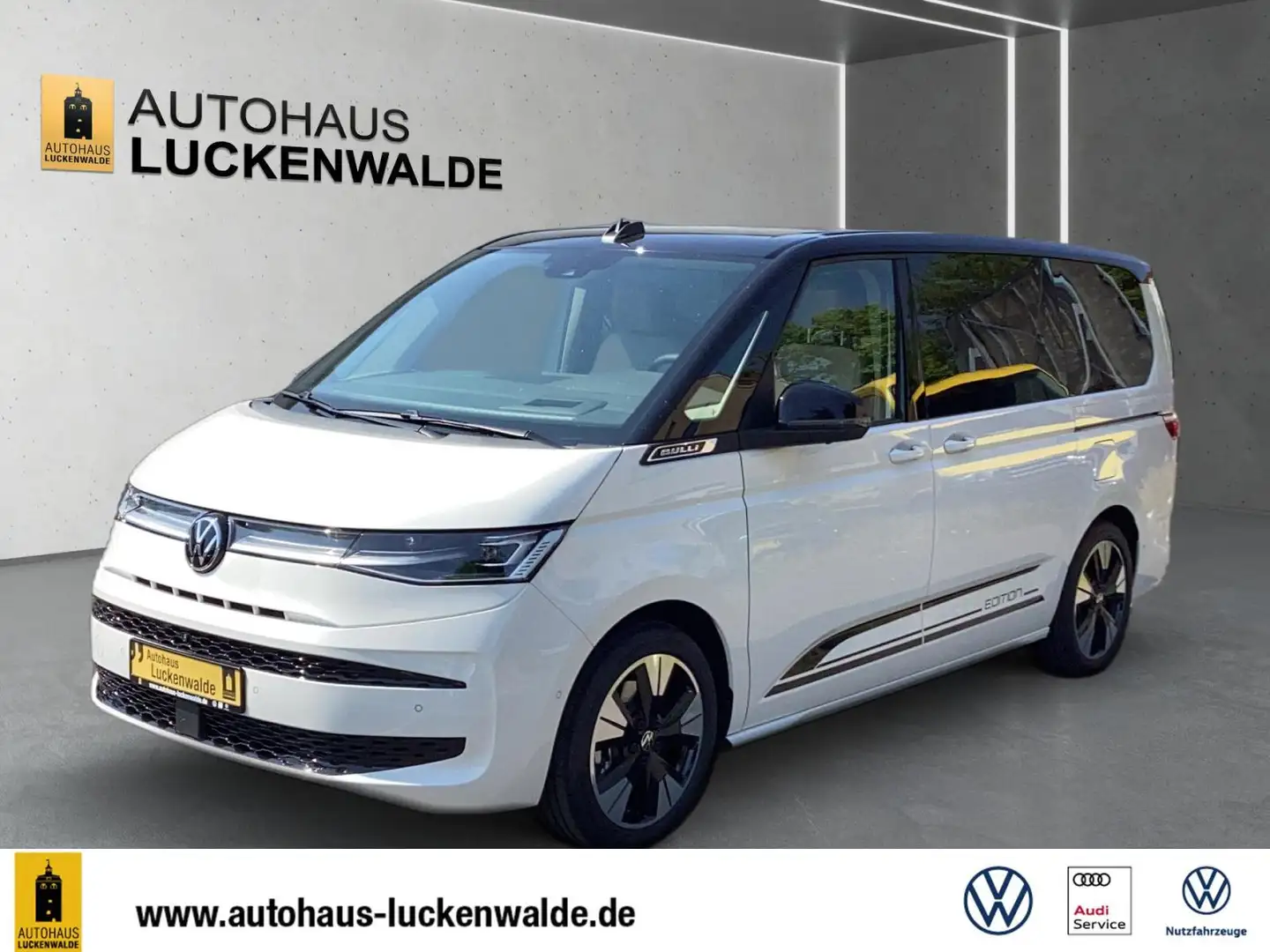 Volkswagen T7 Multivan T7 Multivan 2.0 TDI Edition LÜ DSG *PANO*StdHz* Weiß - 2
