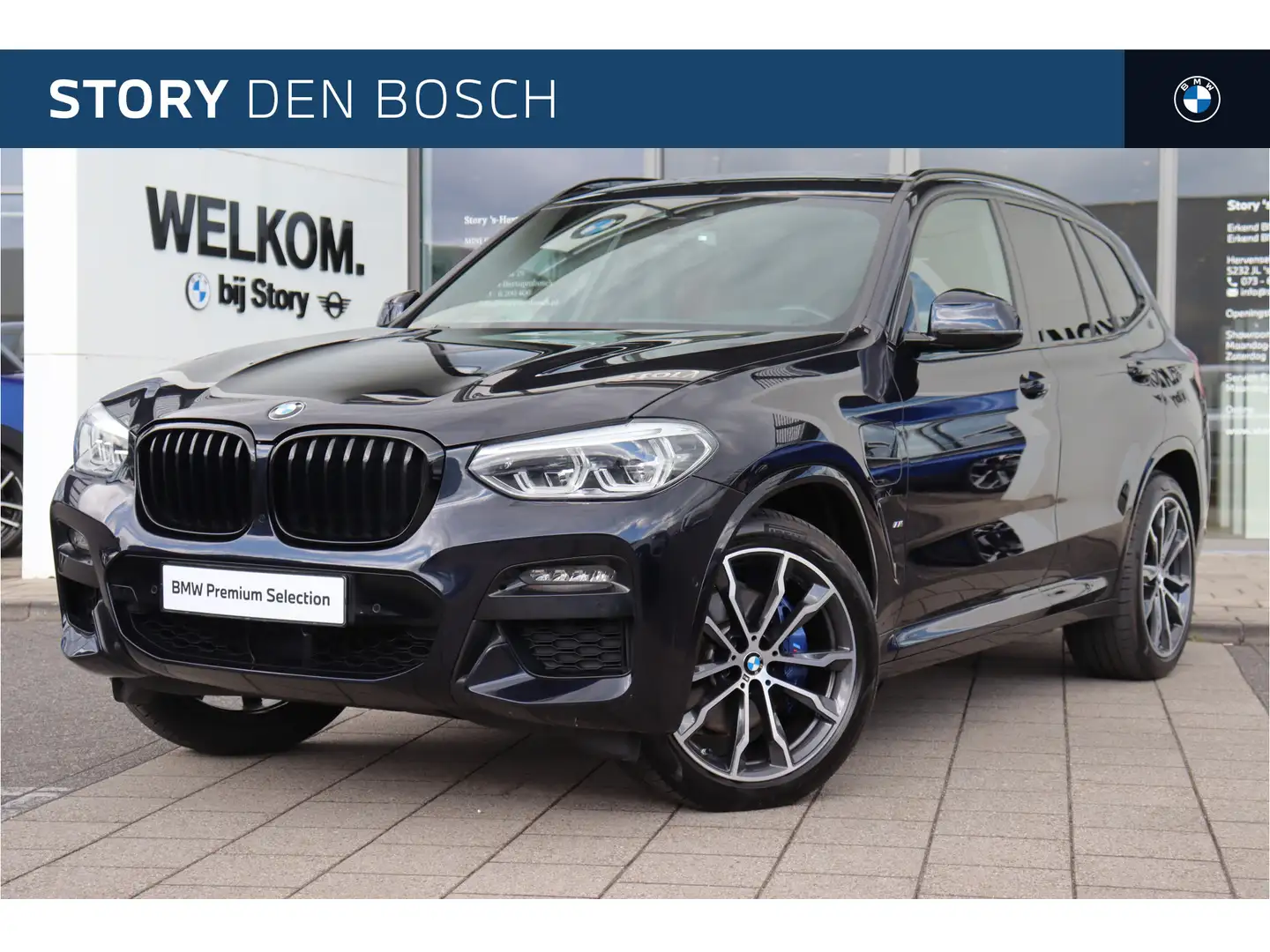 BMW X3 xDrive30e High Executive M Sport Automaat / Panora Zwart - 1
