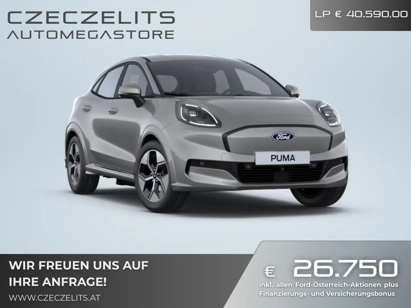 Ford Puma E-Gen 43kWh ON43397 JF Silber - 1