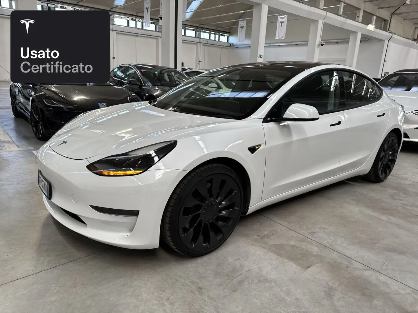 Tesla Model 3 Performance Bianco - 1