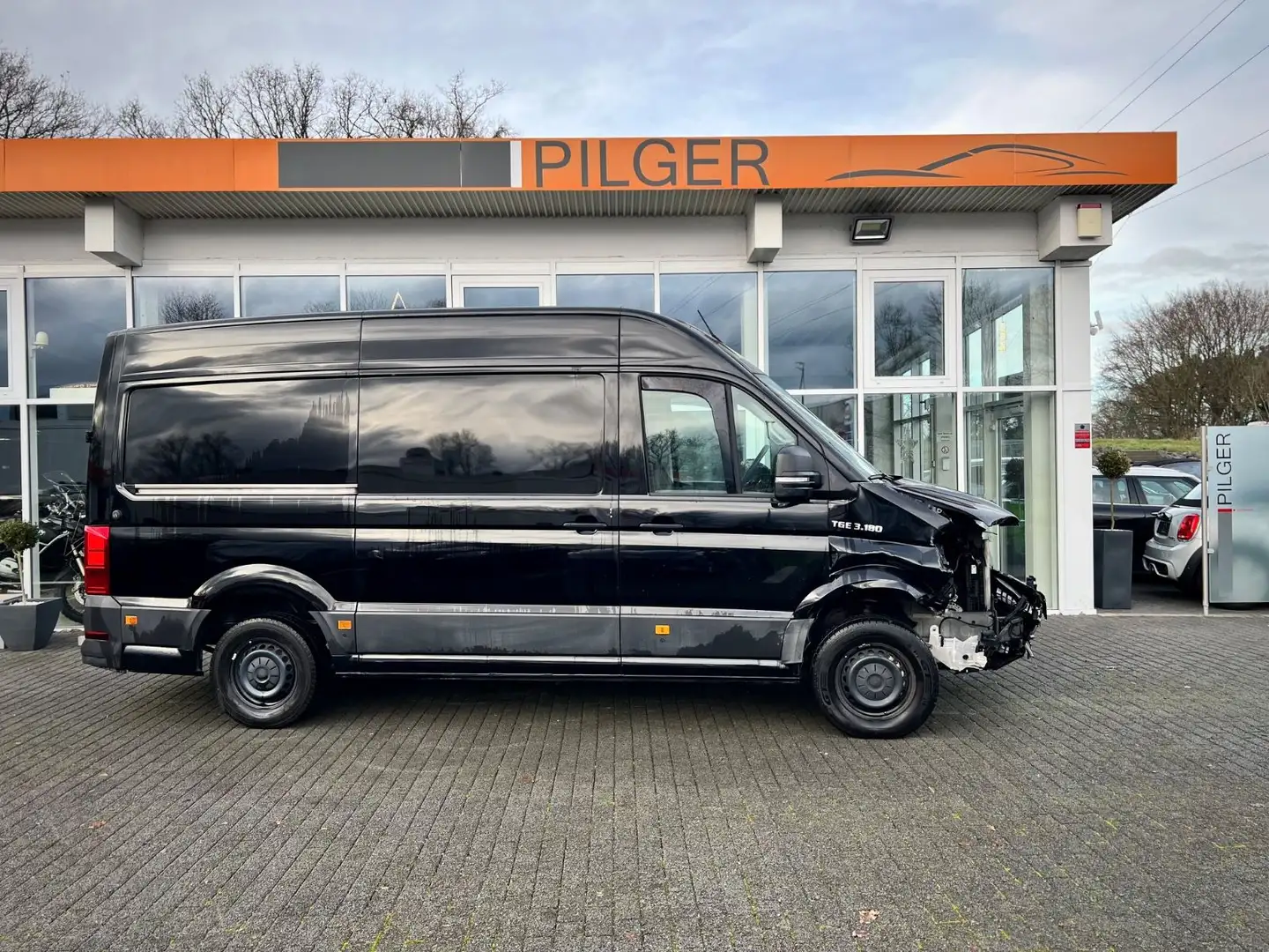 MAN TGE 3.180 Unfallschaden Kamera*Klima*Facelift Schwarz - 1