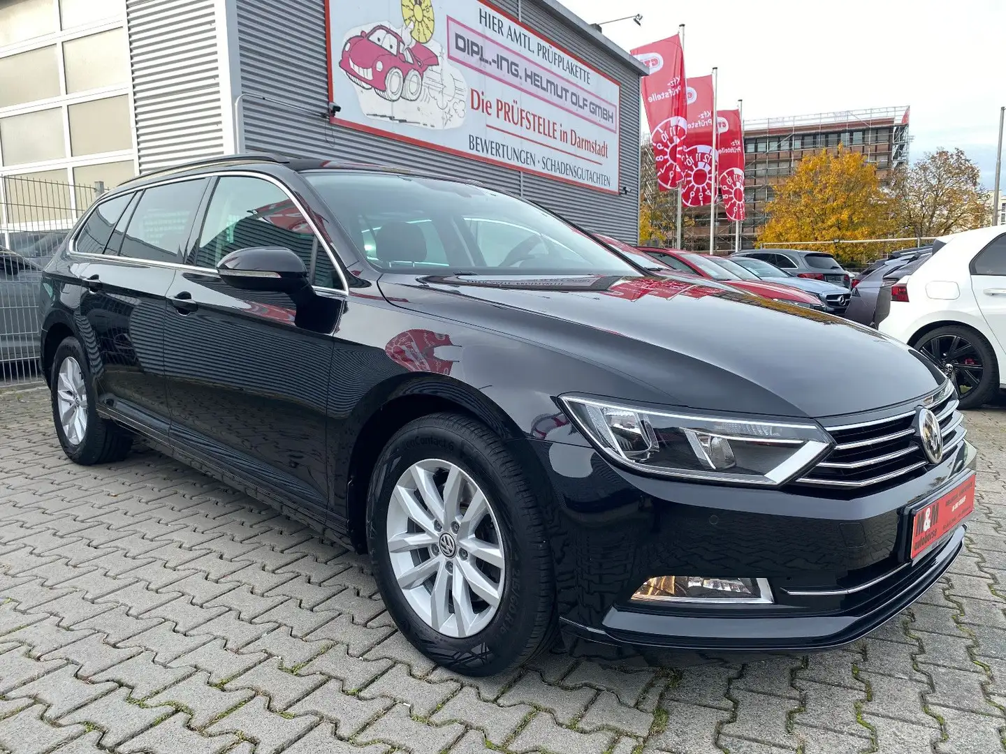 Volkswagen Passat Variant Comfortline BMT ACC/AHK/Sh/Assist Noir - 2
