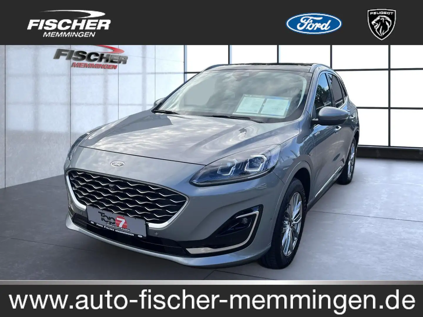 Ford Kuga Plug-In Hybrid Vignale Bluetooth Navi LED Silber - 1