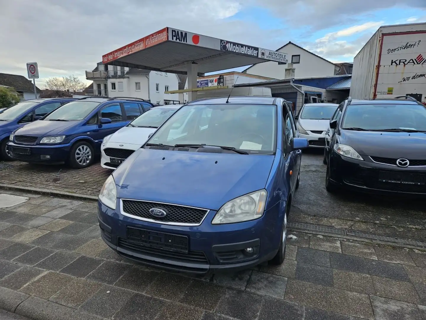 Ford Focus C-Max Focus C-Max1.6 Ti-VCT Futura TÜV+Inspektion Neu Blau - 2