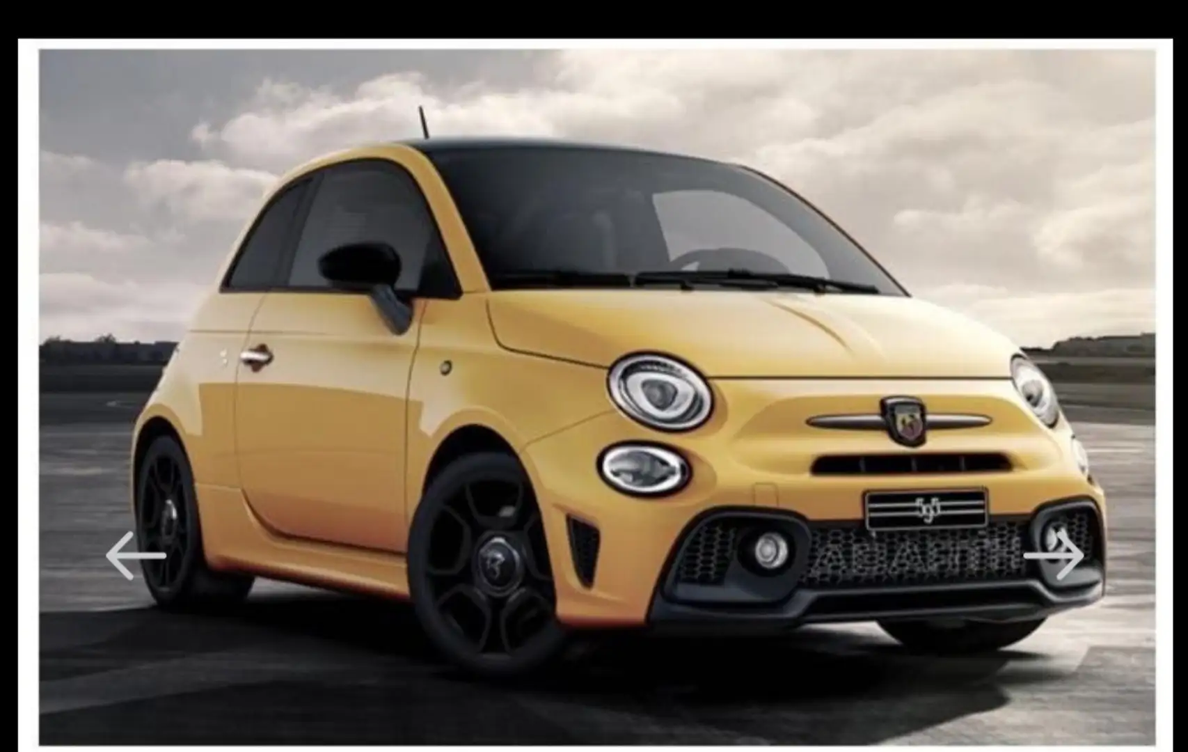 Abarth 595 Pista 70’ ANNIVERSARIO Amarillo - 1