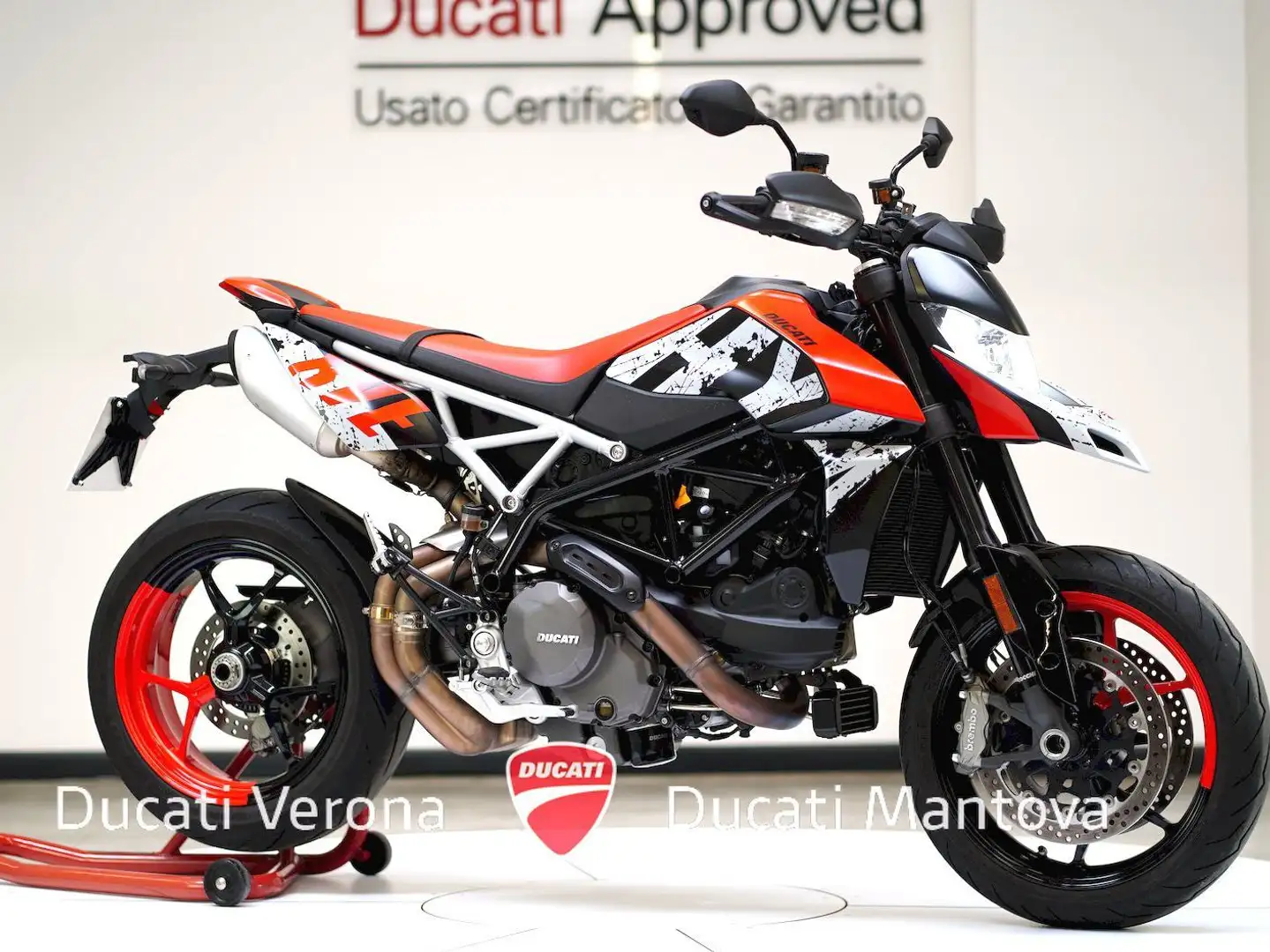 Ducati Hypermotard 950 Hypermotard 950 RVE solo 1.358 km! Rosso - 2