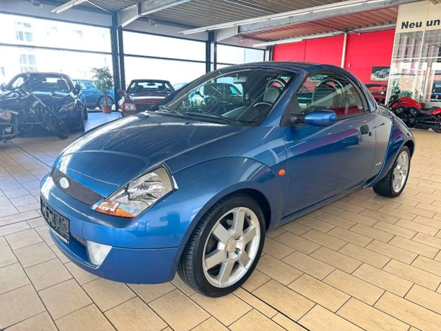 Ford Streetka 1.6 ELEGANCE*KLIMA+LEDER+SITZH+HARDTOP* Blue - 2