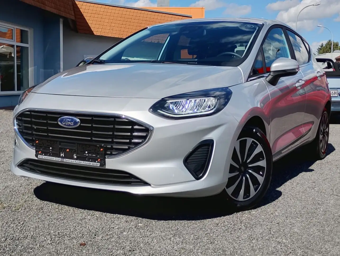 Ford Fiesta 1.0 EcoBoost Automatik TITANIUM LED 5 Tür. CARPLAY Silber - 1