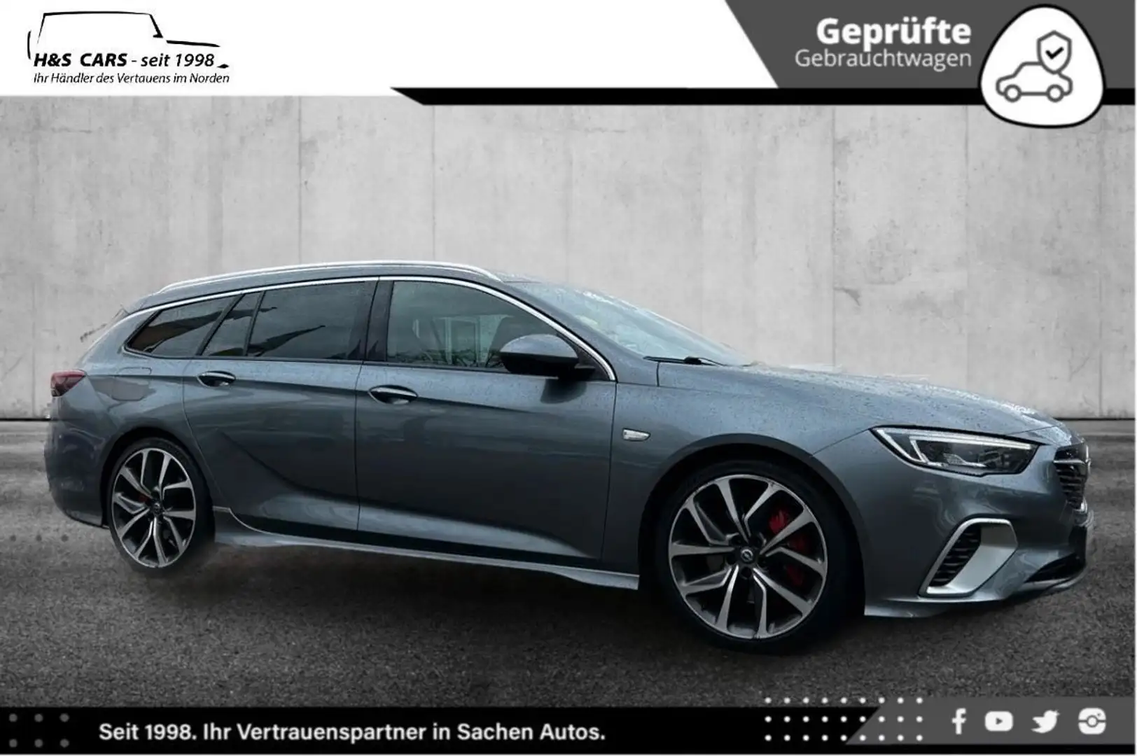 Opel Insignia ST GSi 4x4 RECARO MASSAGE SITZLÜFT TOTW Grau - 1