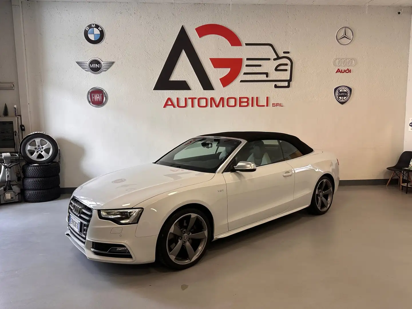 Audi S5 A5 I  Cabriolet Cabrio 3.0 tfsi quattro s-tronic Bianco - 1