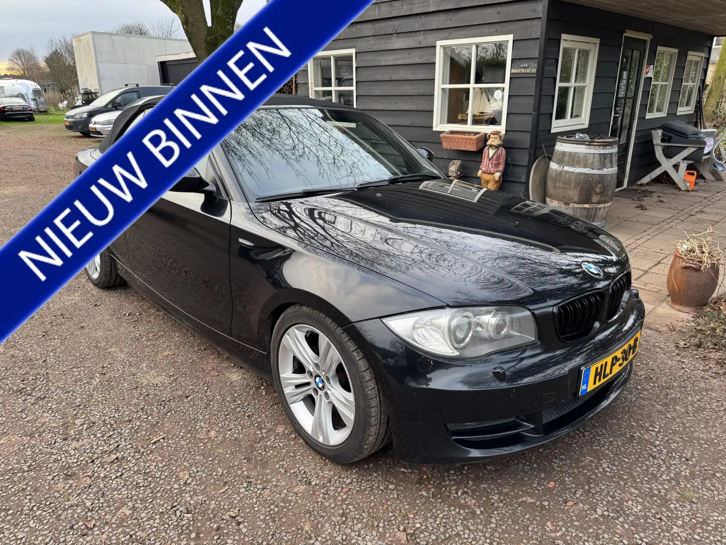 BMW 118 1-serie Cabrio 118i M-SPORT*GEREVISEERDE.MOTOR* Schwarz - 1