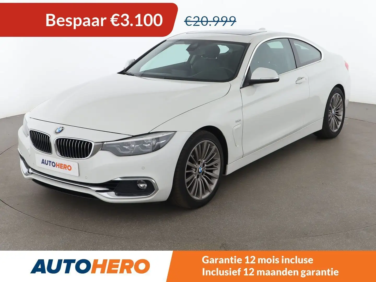 BMW 420 420i Luxury Line Blanc - 1