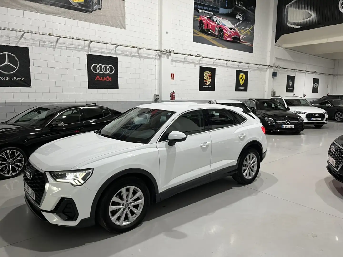 Audi Q3 Sportback 35 TDI Advanced quattro S tronic Blanc - 2