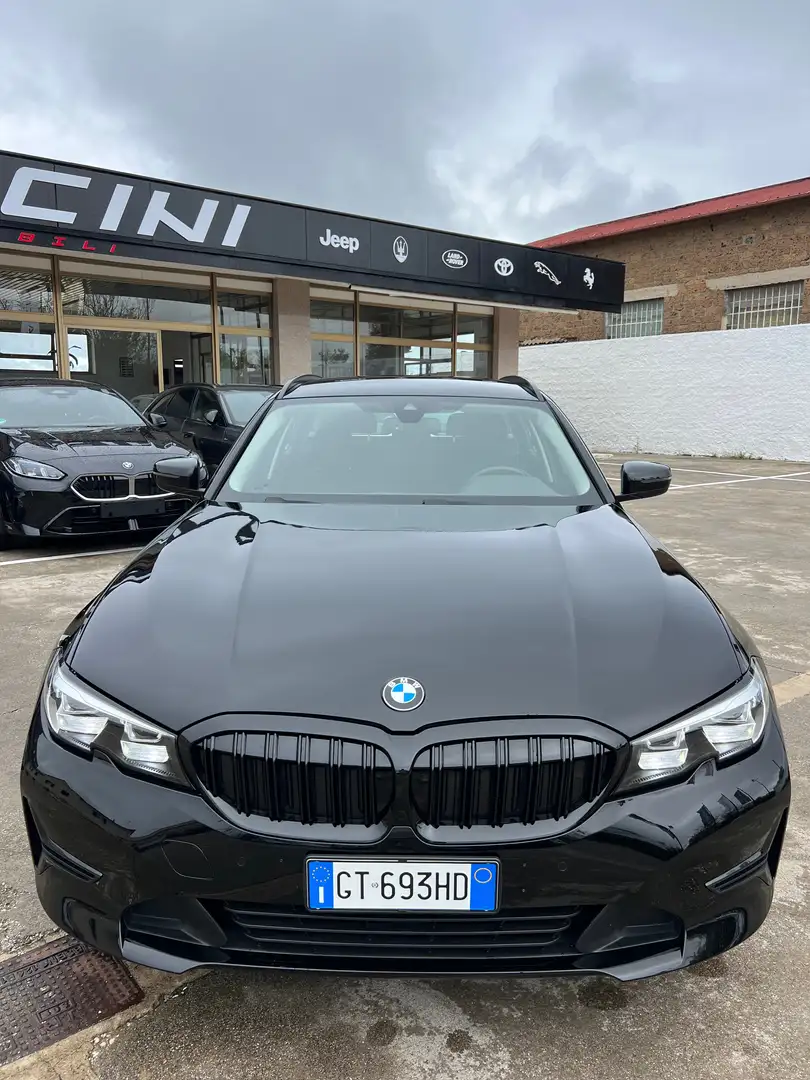 BMW 318 Serie 3 G21 2019 Touring 318i Touring Sport auto Nero - 2