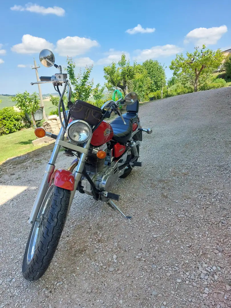 Suzuki LS 650 savage Rojo - 1