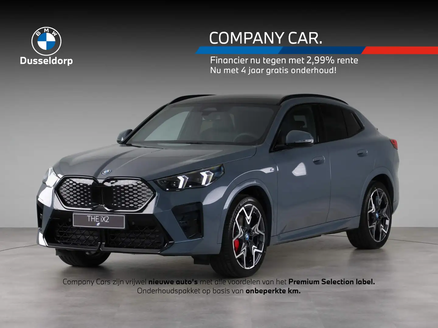 BMW iX2 xDrive30 M Sportpakket Pro Grijs - 1