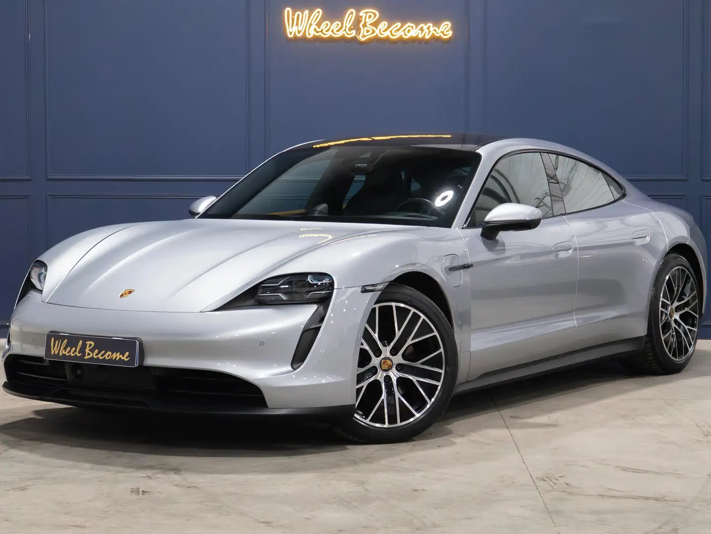 Porsche Taycan Taycan 4S 571 ch avec batterie performance plus Argent - 1