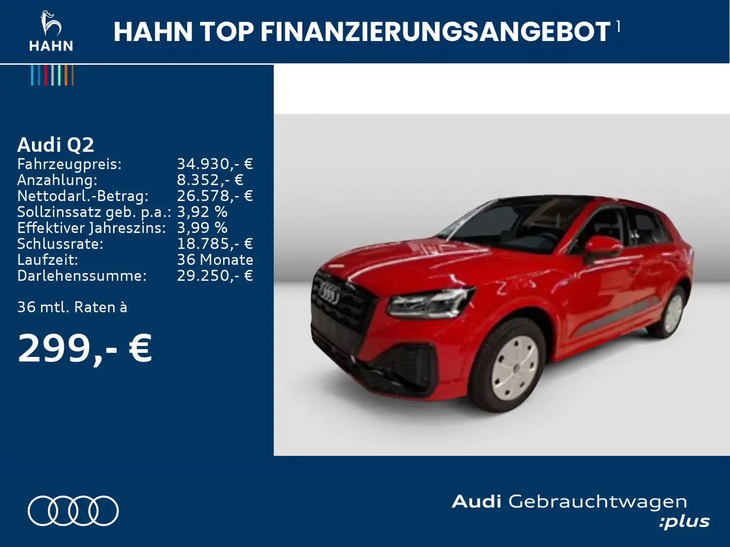 Audi Q2 35TFSI S line Virtual Pano Matrix AHK CAM Rot - 2