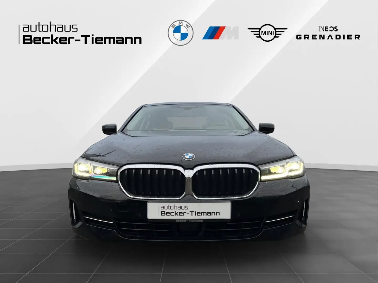 BMW 520 d Lim. Leder AHK Adapt.-LED DrivAss Prof. Standhz. Schwarz - 2