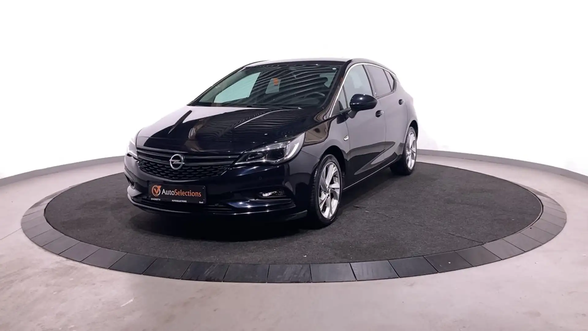 Opel Astra 1.4 Turbo/Automaat/GPS/Parkeersensoren voor en ... Negro - 1