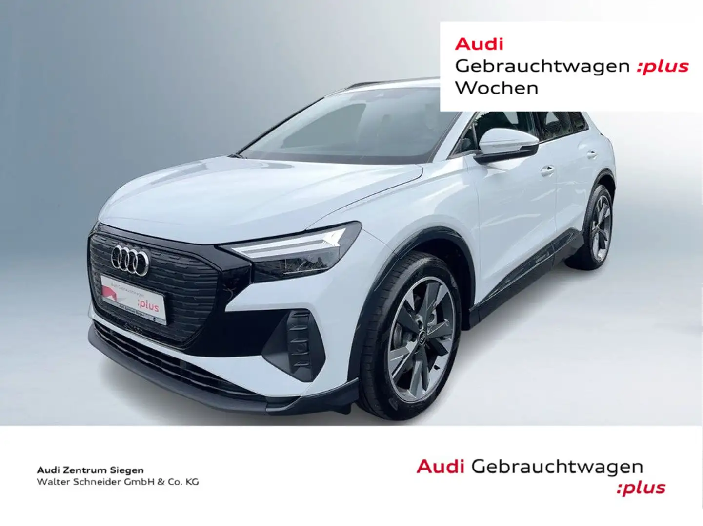 Audi Q4 e-tron 40 e-tron advanced S-line 20" SHZ Sonos Optik Weiß - 1