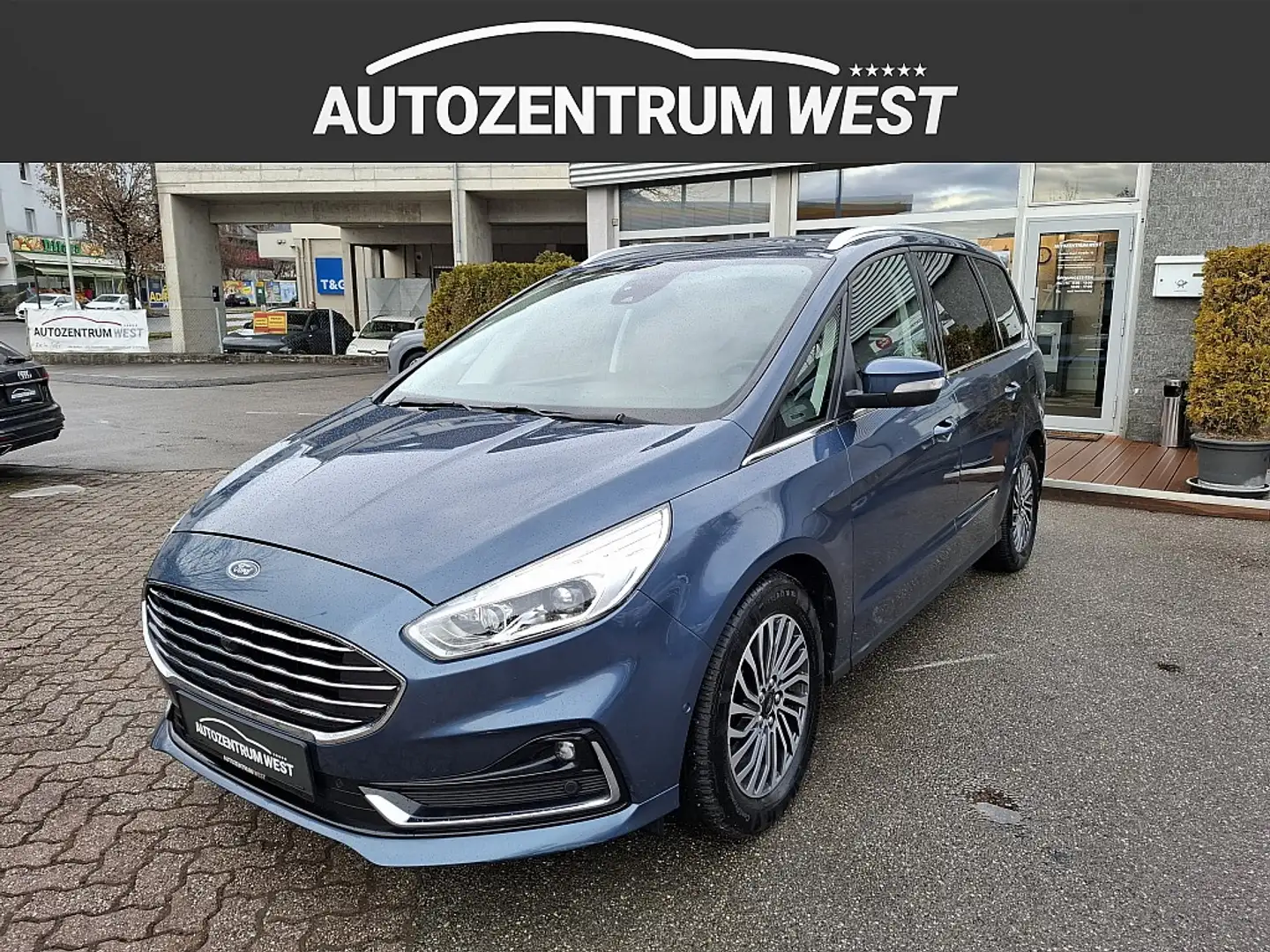 Ford Galaxy 2,0 TDCi Titanium Aut. *7 Sitze* netto 29.156,-- Bleu - 2