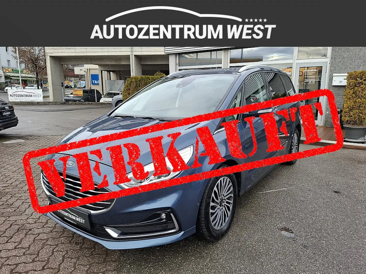 Ford Galaxy 2,0 TDCi Titanium Aut. *7 Sitze* netto 29.156,-- Bleu - 1