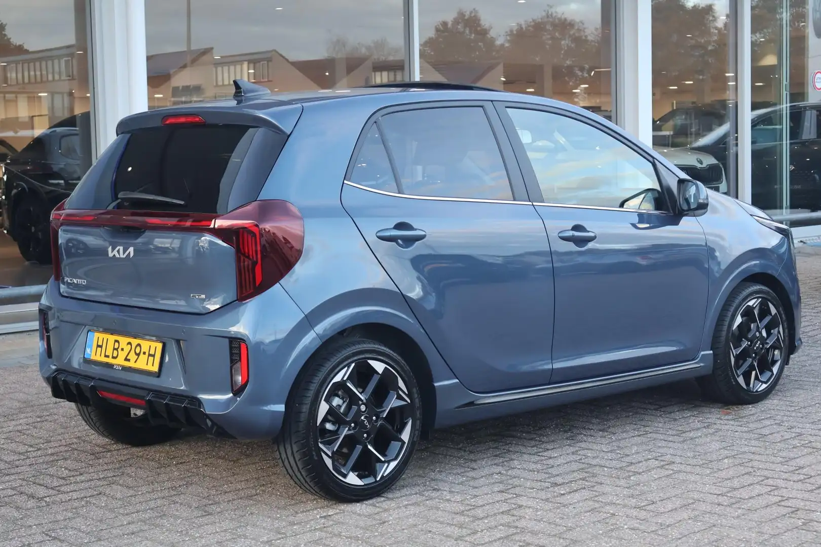 Kia Picanto 1.0 DPI 63pk GT-Line | Camera | Cruise Control | N Blauw - 2