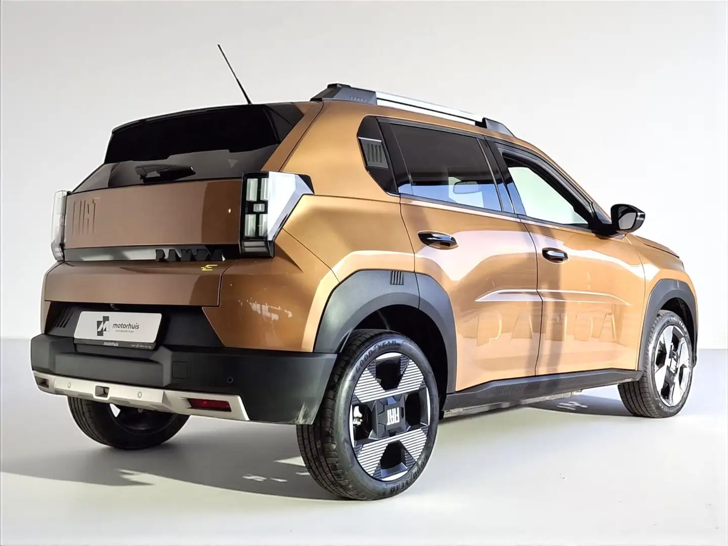 Fiat Grande Panda 44kWh 113pk La Prima NAVI CAMERA WINTERPACK Brun - 2