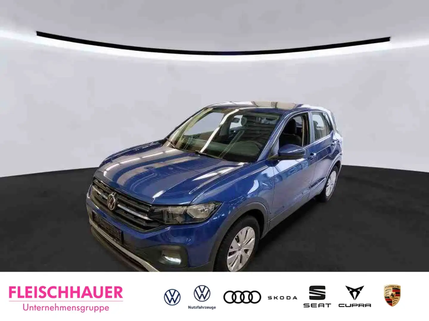 Volkswagen T-Cross 1.0 TSI DSG Digitales Cockpit Mehrzonenklima DAB S Blau - 1