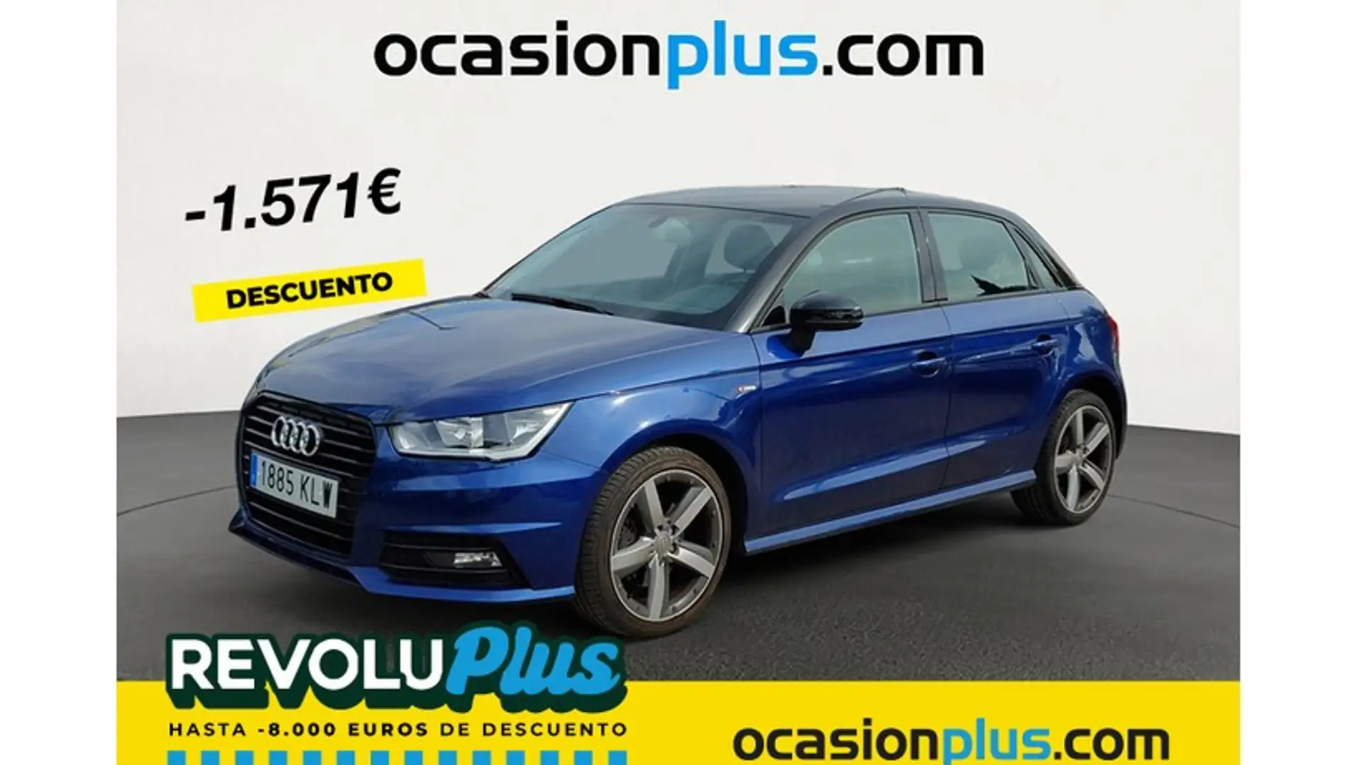 Audi A1 Sportback 1.6TDI Adrenalin Bleu - 1