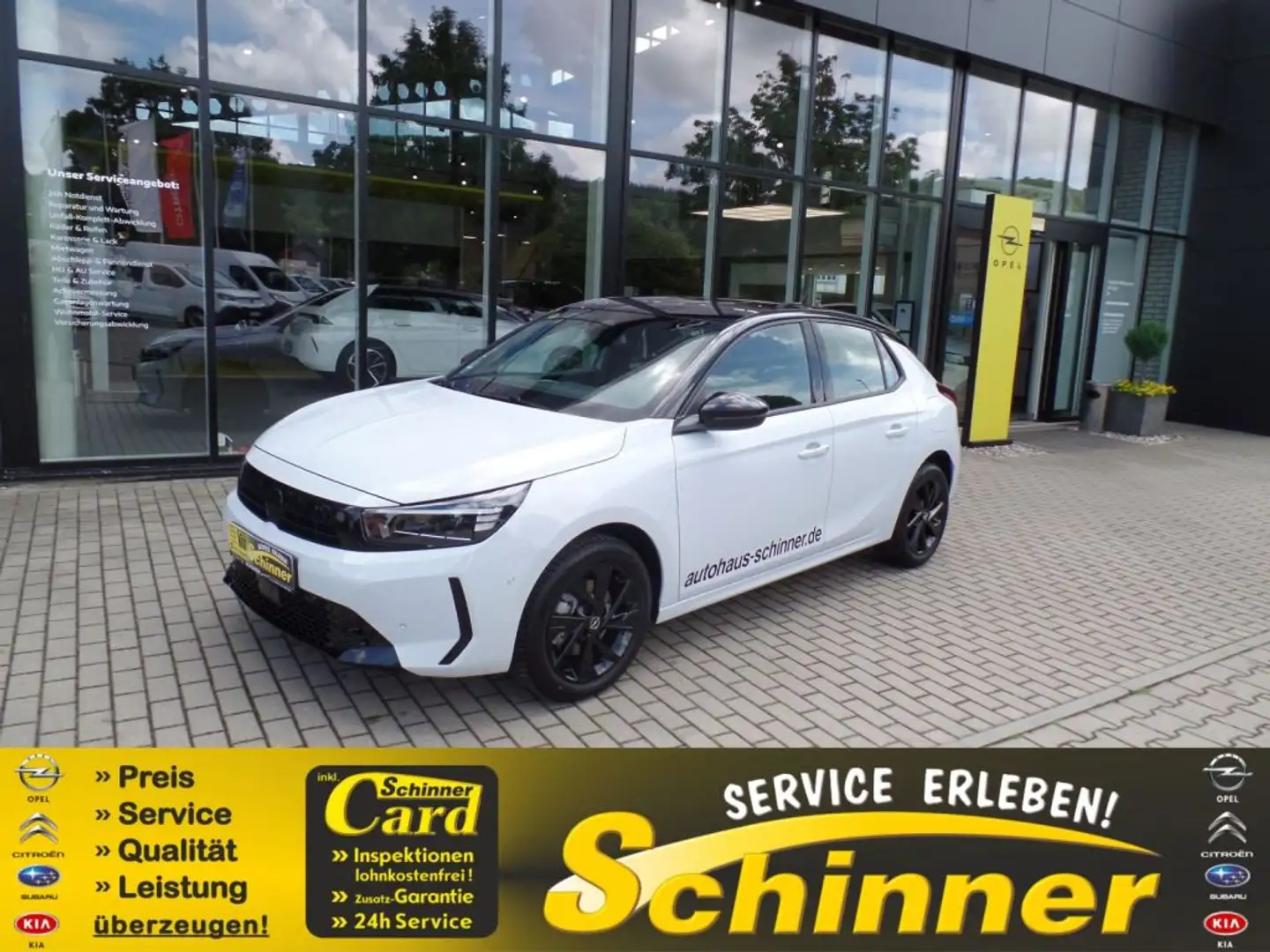 Opel Corsa 1.2 Direct Injection Turbo GS Weiß - 1