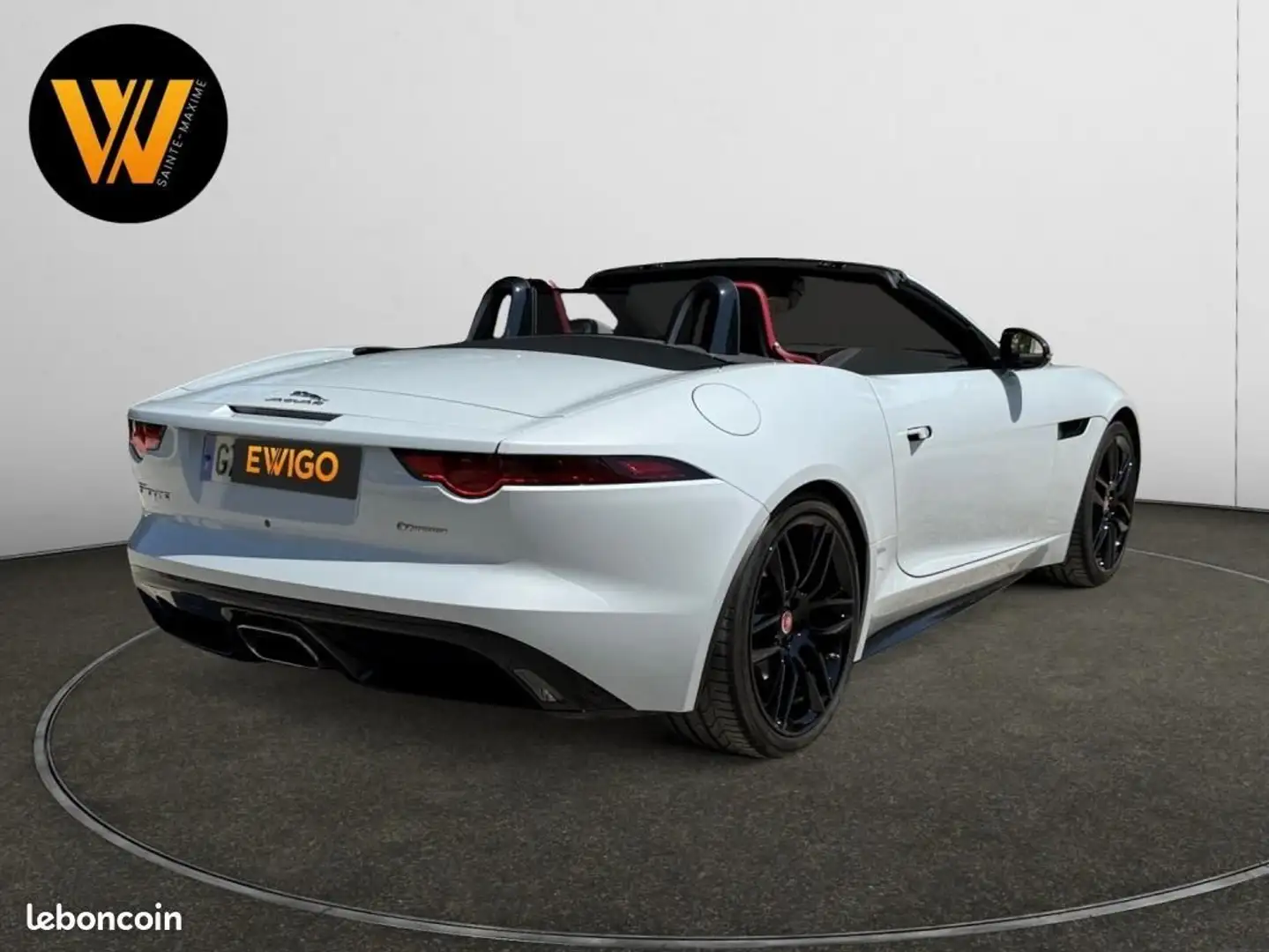Jaguar F-Type ROADSTER 2.0 T P300 R-DYNAMIC BVA FACELIFT FULL OP Blanc - 2