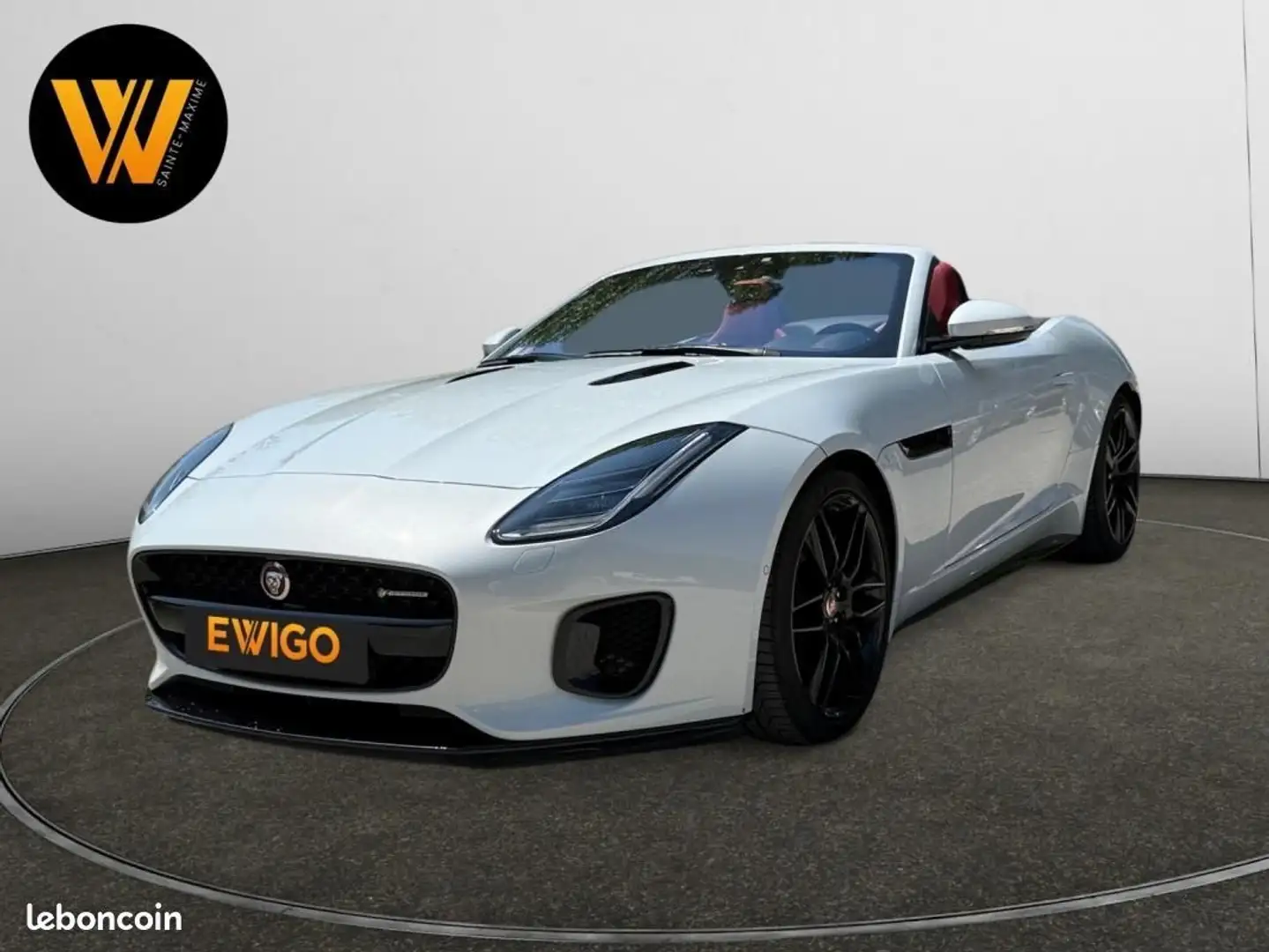 Jaguar F-Type ROADSTER 2.0 T P300 R-DYNAMIC BVA FACELIFT FULL OP Blanc - 1