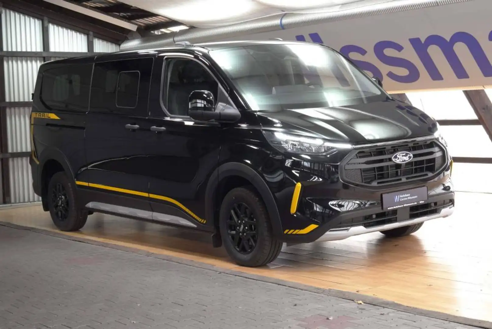 Ford Transit Custom Trail Kombi 8-Sitzer sofort L2 Zwart - 1