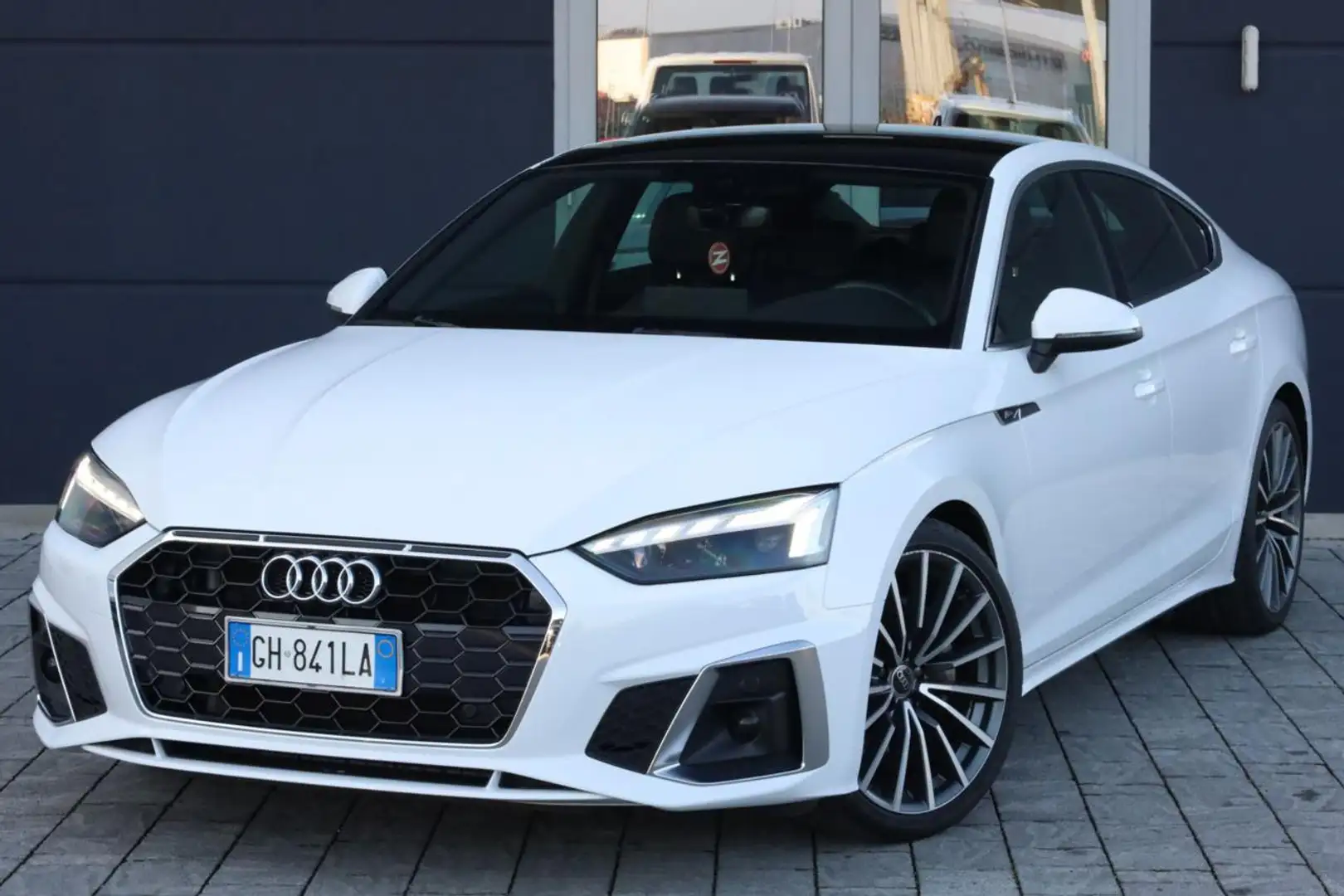 Audi A5 SPB 40 TDI S line edition MHEV S tronic SLINE Blanc - 2